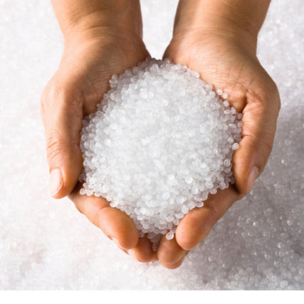 Water Softener Salt & SuppliesTwo hands full of water softener pellets