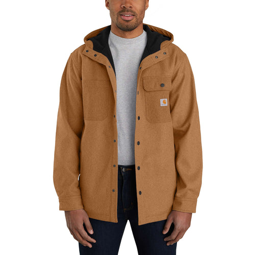 Carhartt Rain Defender® Relaxed Fit Heavyweight Hooded Shirt Jac