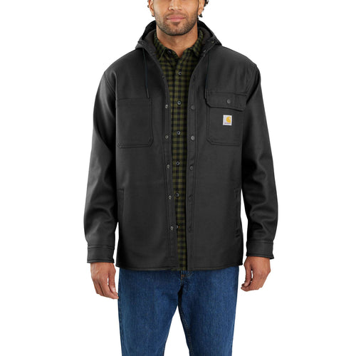 Carhartt Rain Defender® Relaxed Fit Heavyweight Hooded Shirt Jac