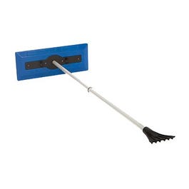 Snow Broom With Ice Scraper, Telescoping