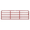 Heavy Duty Gate, 6-Rail, Red, 14-Ft.