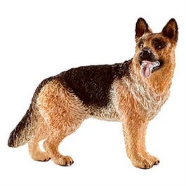 Toy Animal Figure, Female German Shepard