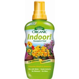 Organic Indoor Plant Food, 8-oz.