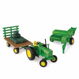 John Deere Die Cast Haying Set,, 1:32 Scale