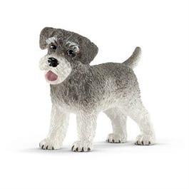 Toy Animal, Miniature Schnauzer, Gray