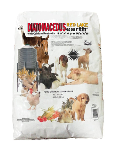 Red Lake Earth Diatomaceous Earth with Calcium Bentonite