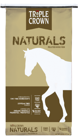 TRIPLE CROWN NATURALS PELLETED HORSE FEED