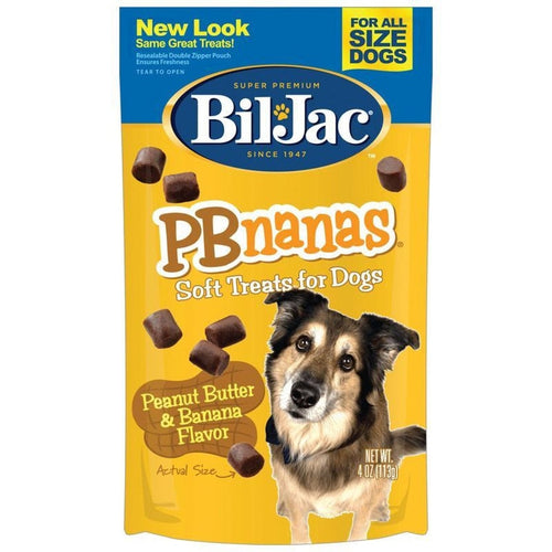Bil-Jac PBnanas Soft Treats for Dogs