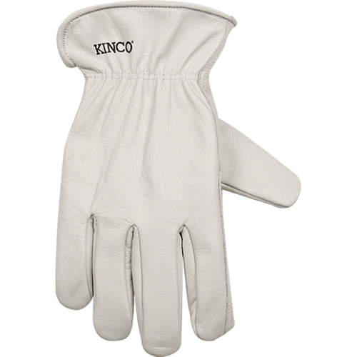 Kinco Pearl Grain Goatskin Driver Glove (Large, Pearl)