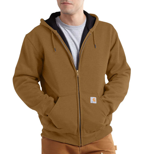 Carhartt Rain Defender® Rutland Thermal-Lined Hooded Zip-Front Sweatshirt