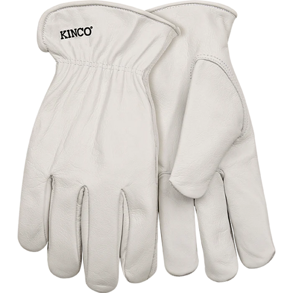 Kinco Pearl Grain Goatskin Driver Glove (Large, Pearl)