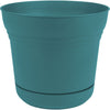 SATURN PLANTER (12 INCH, BERMUDA TEAL)