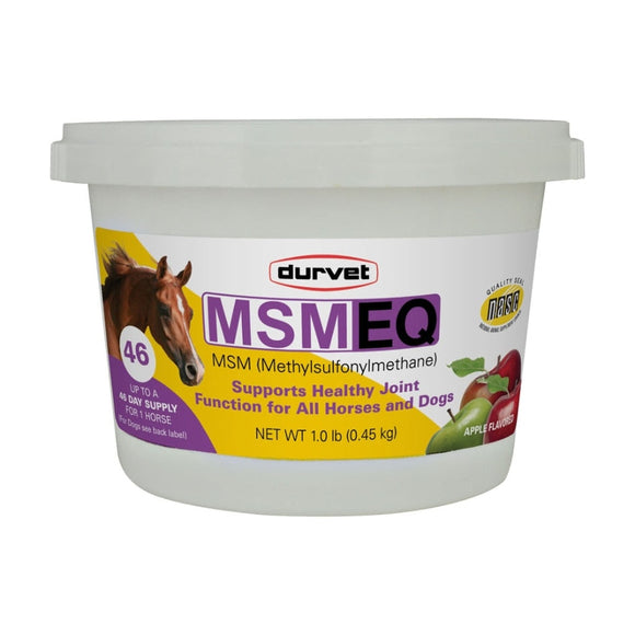 Durvet MSM EQ Joint Support (1 LB-46 DAY, APPLE)