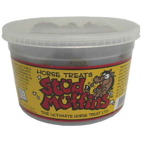 STUD MUFFINS HORSE TREAT TUB (20 oz)